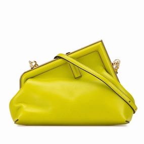 Small Shiny Nappa Fendi First Crossbody