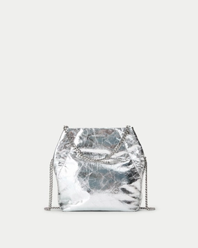 Small Veronica Beard Metallic Slouch Bag