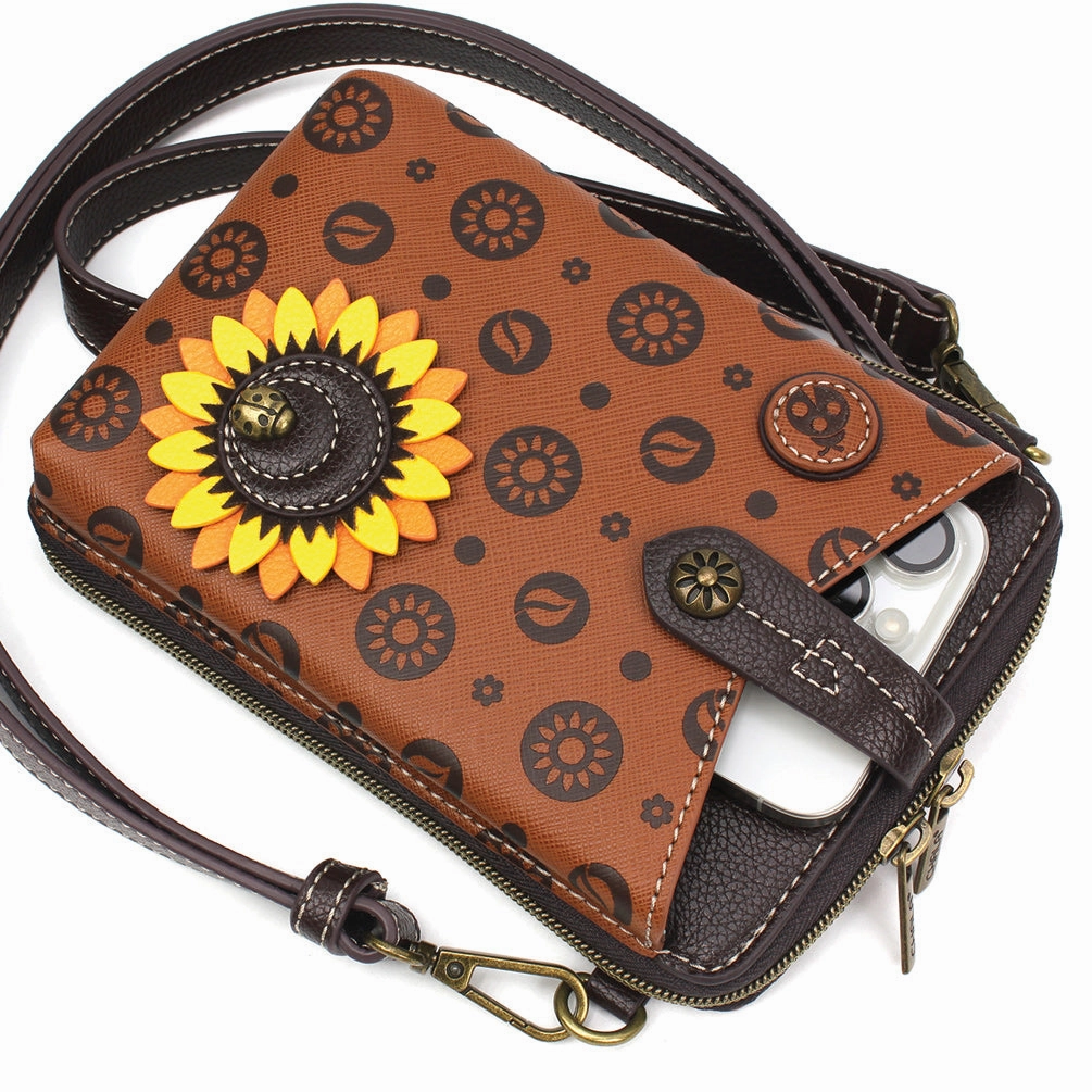 Snap Crossbody - Sunflower
