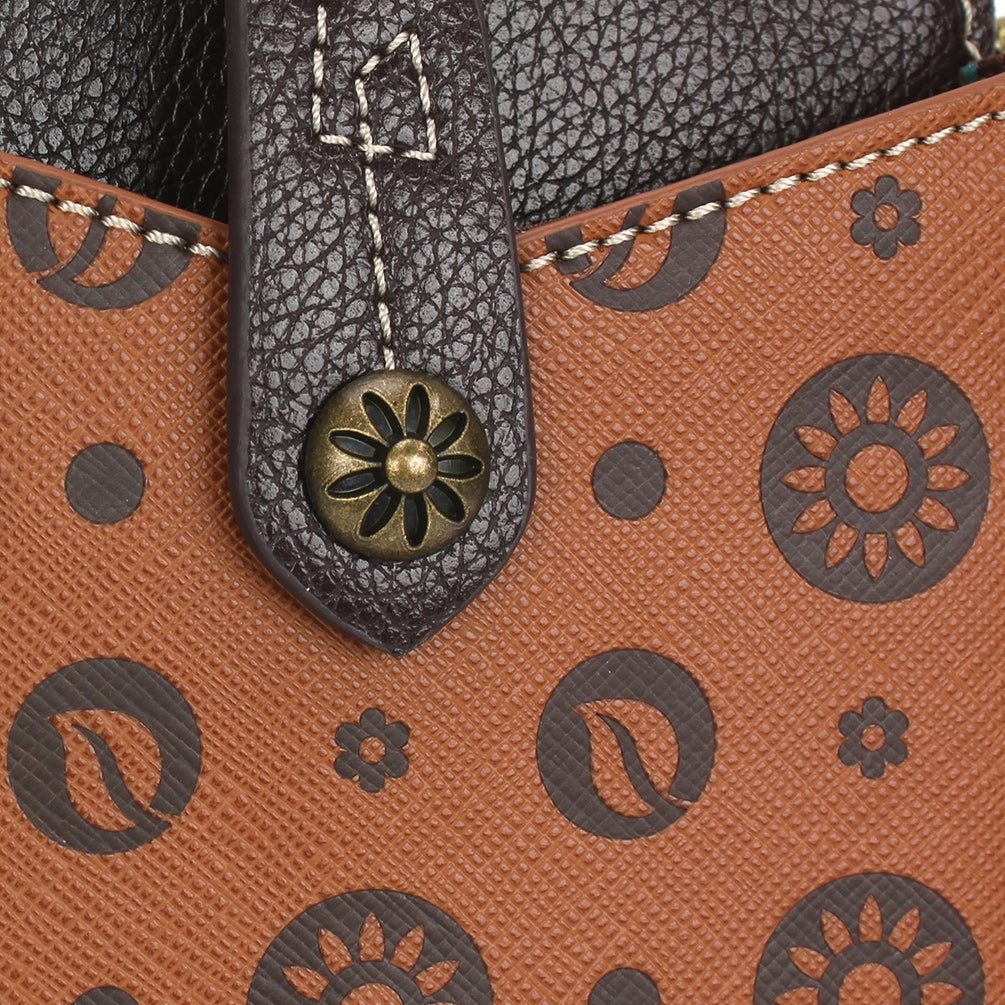 Snap Crossbody - Sunflower