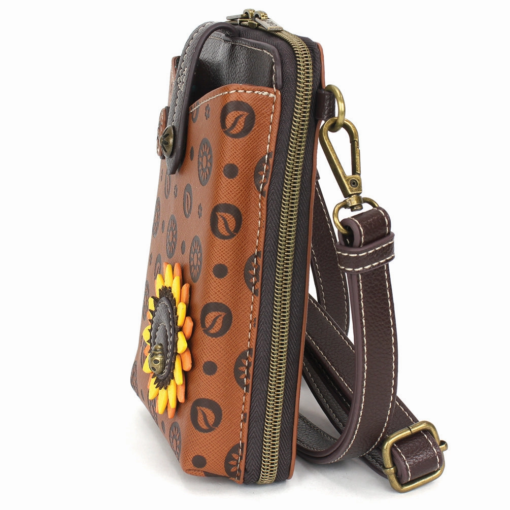 Snap Crossbody - Sunflower