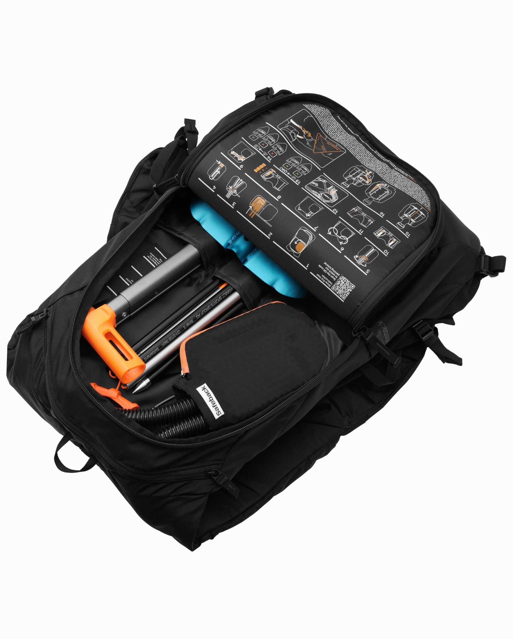 Snow Pro Vest 8L with Safeback