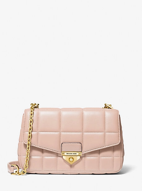 SoHo Large Quilted Leather Shoulder Bag