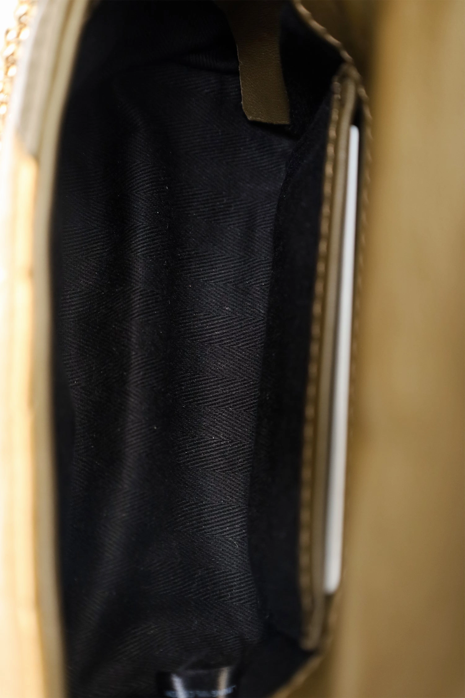 Sonia Rykiel Brown/Gold Leather Le Copain Quilted Shoulder Bag