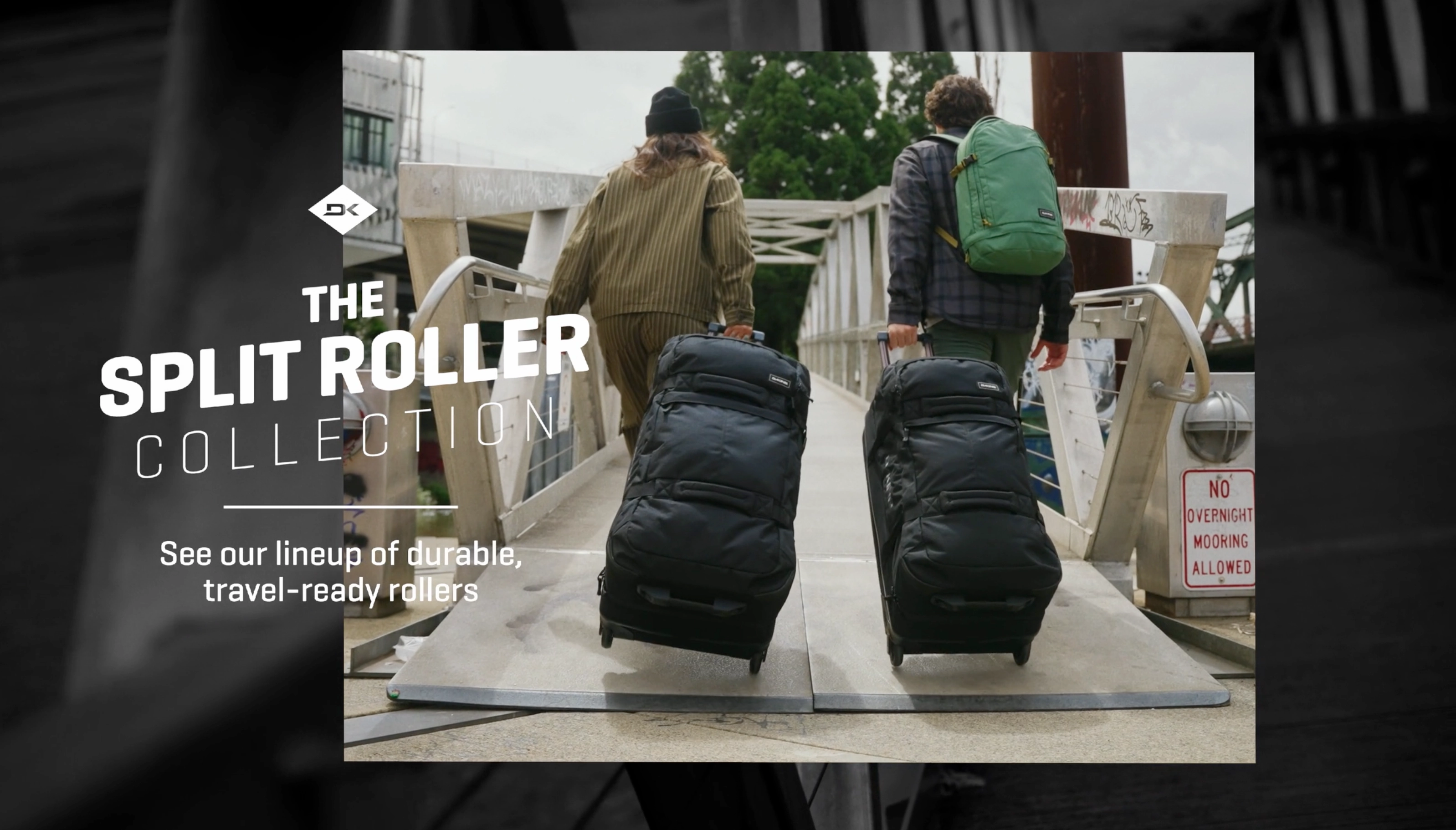 Split Roller Bag 85L - Dark Stargazer