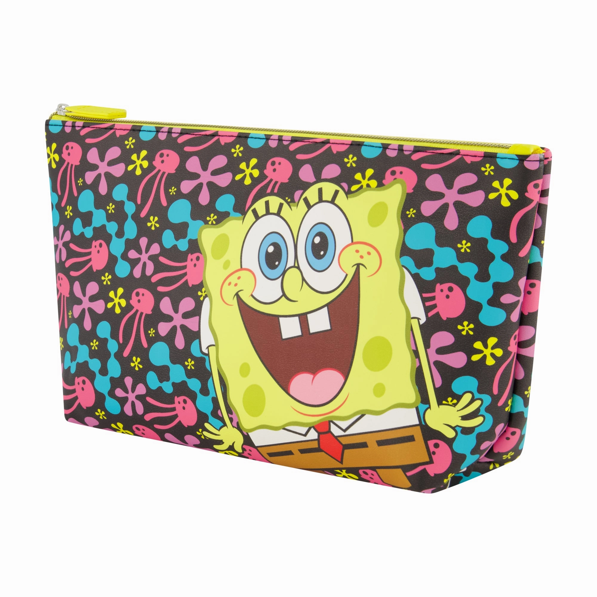 SpongeBob SquarePants Jellyfish Fields Trapezoid Cosmetic Travel Bag
