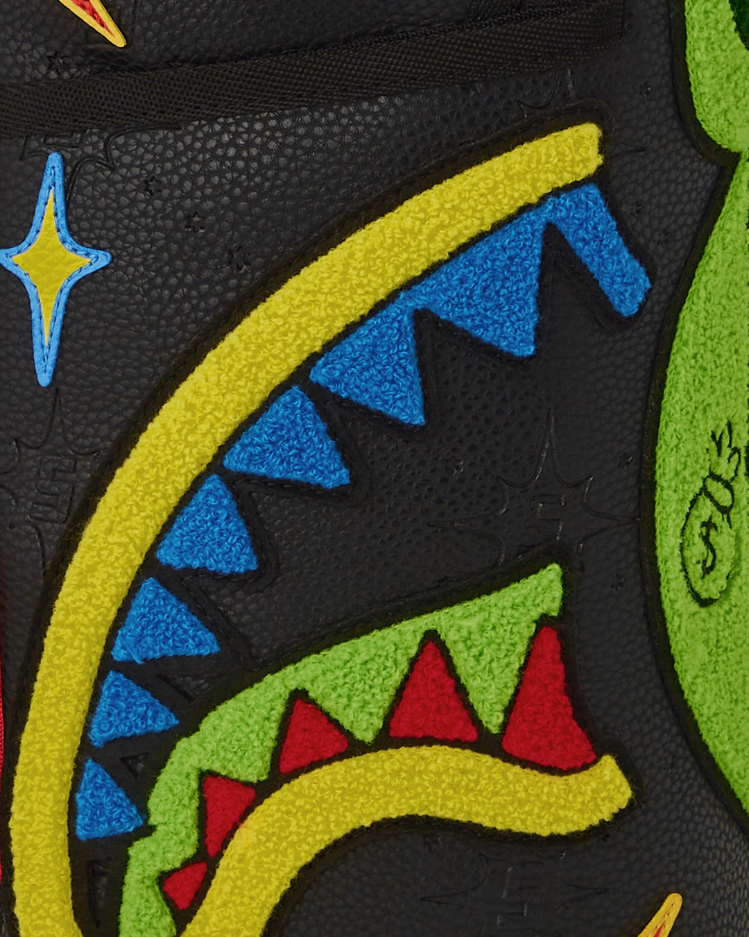 Sprayground DLXSV Backpack (Colorful Money Bear Cheneille)