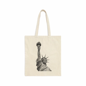 Statue of Liberty Canvas Tote Bag