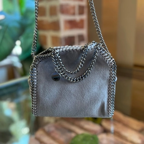 STELLA MCCARTNEY Fallabella Tiny Vegan Shaggy Dear Tote Bag