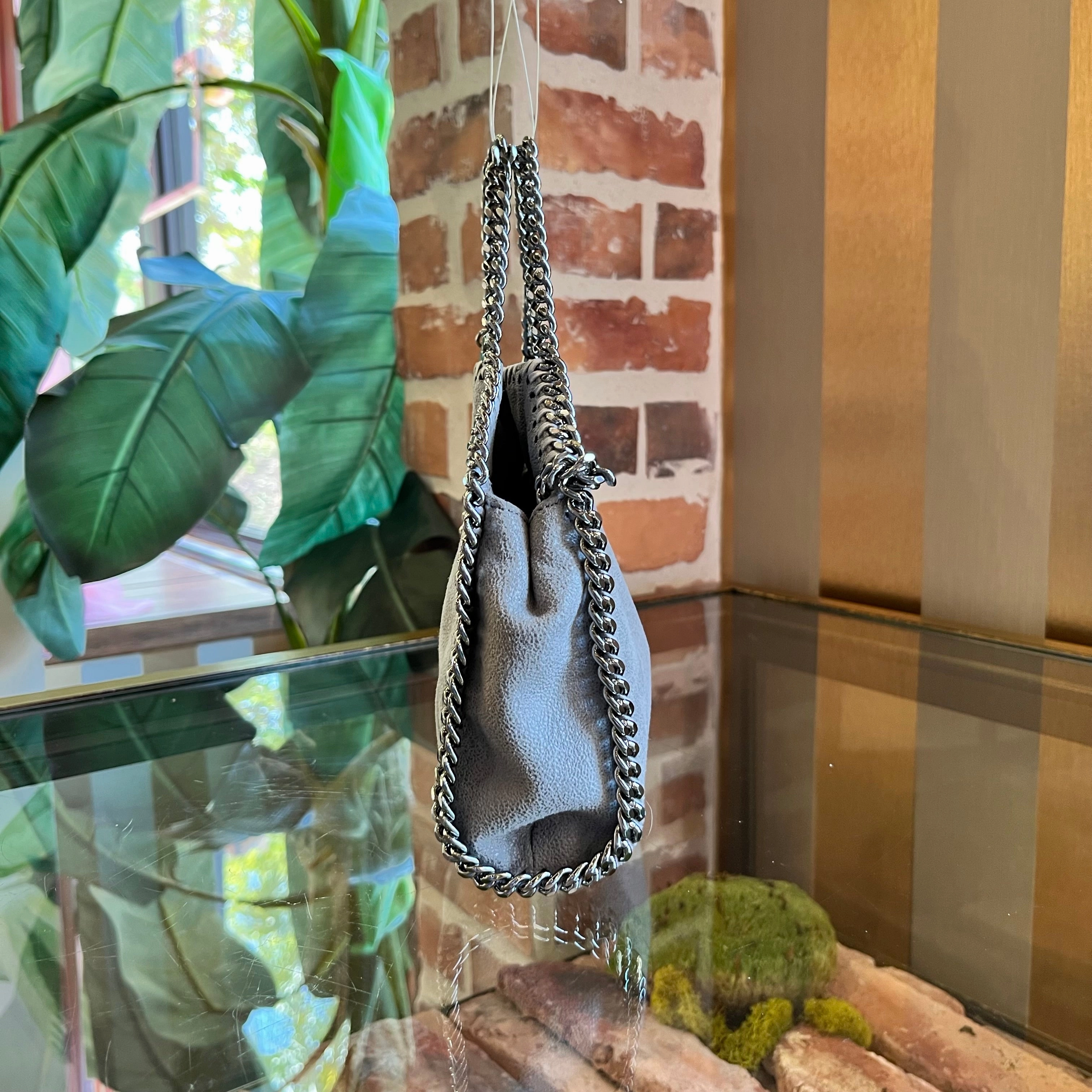 STELLA MCCARTNEY Fallabella Tiny Vegan Shaggy Dear Tote Bag