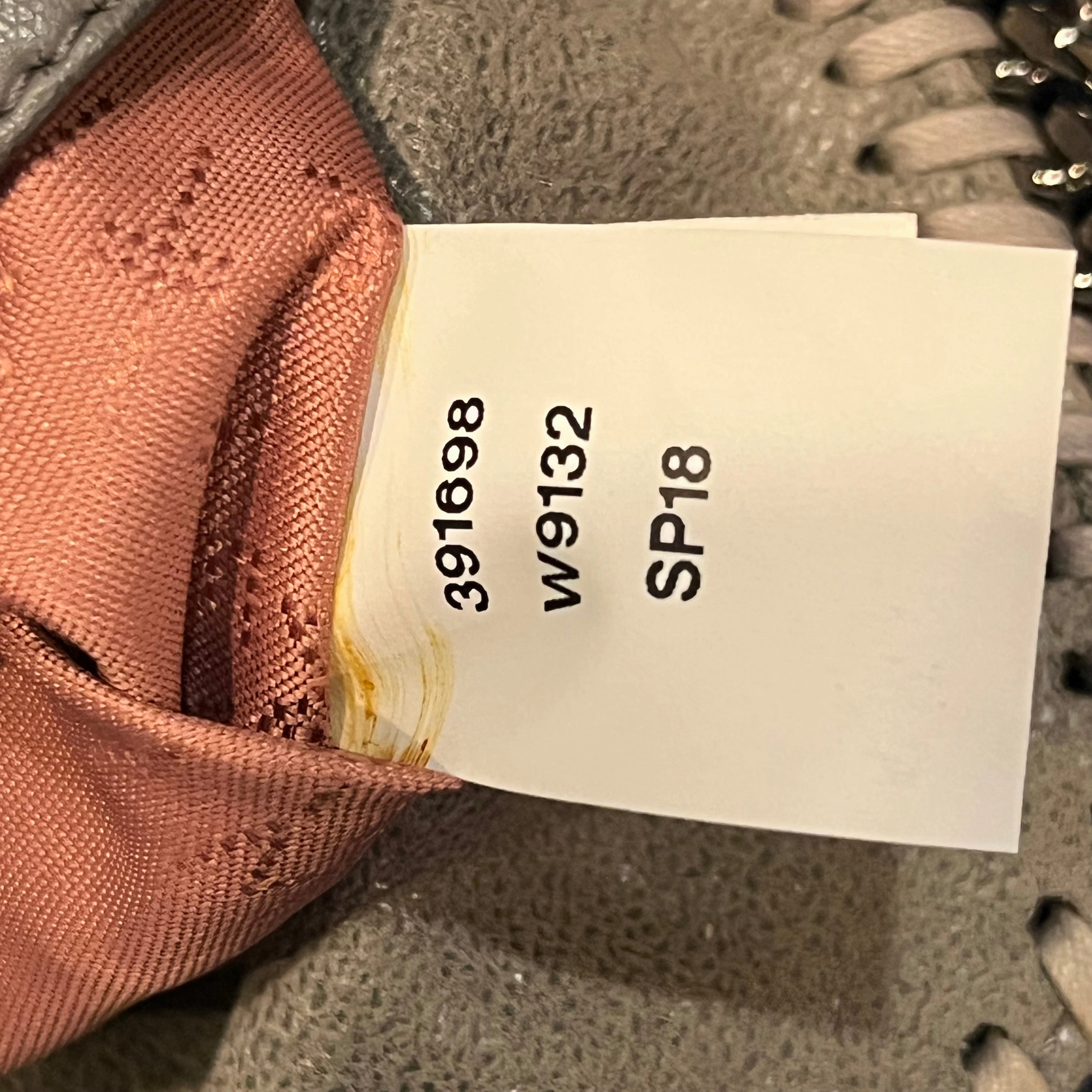 STELLA MCCARTNEY Fallabella Tiny Vegan Shaggy Dear Tote Bag