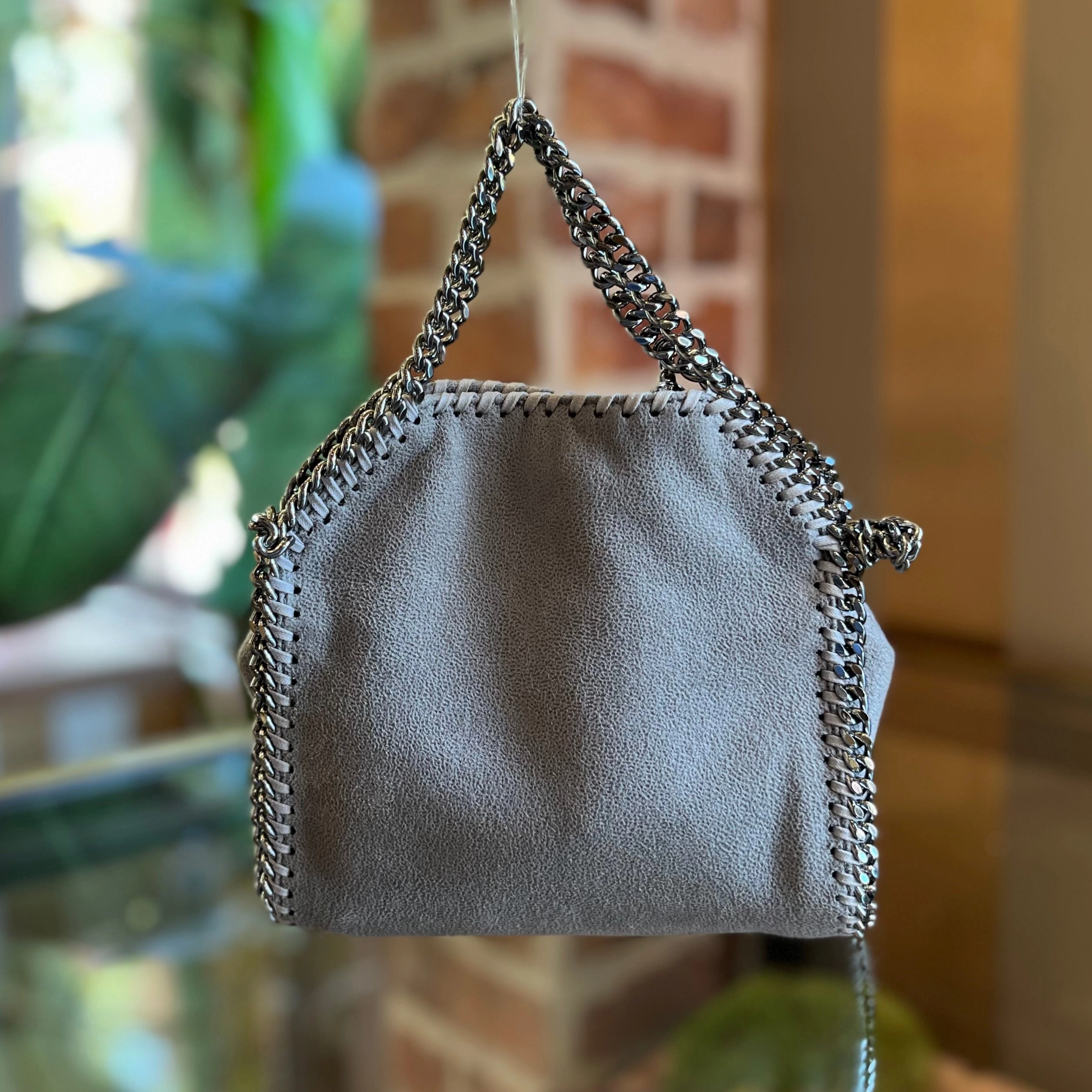 STELLA MCCARTNEY Fallabella Tiny Vegan Shaggy Dear Tote Bag