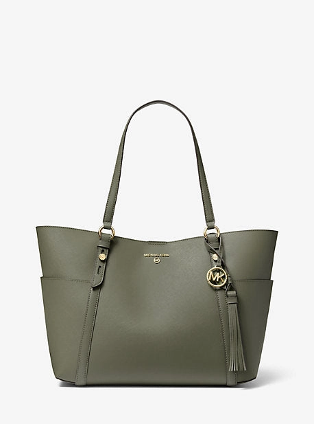Sullivan Large Saffiano Leather Tote Bag