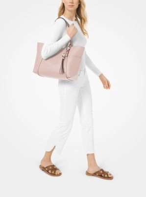 Sullivan Large Saffiano Leather Tote Bag
