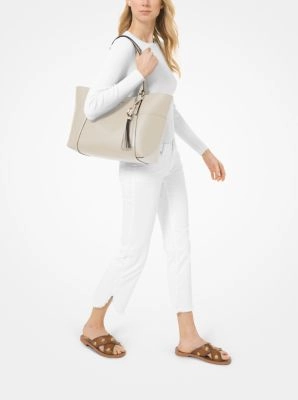 Sullivan Large Saffiano Leather Tote Bag