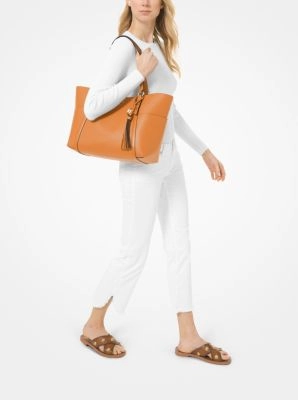 Sullivan Large Saffiano Leather Tote Bag