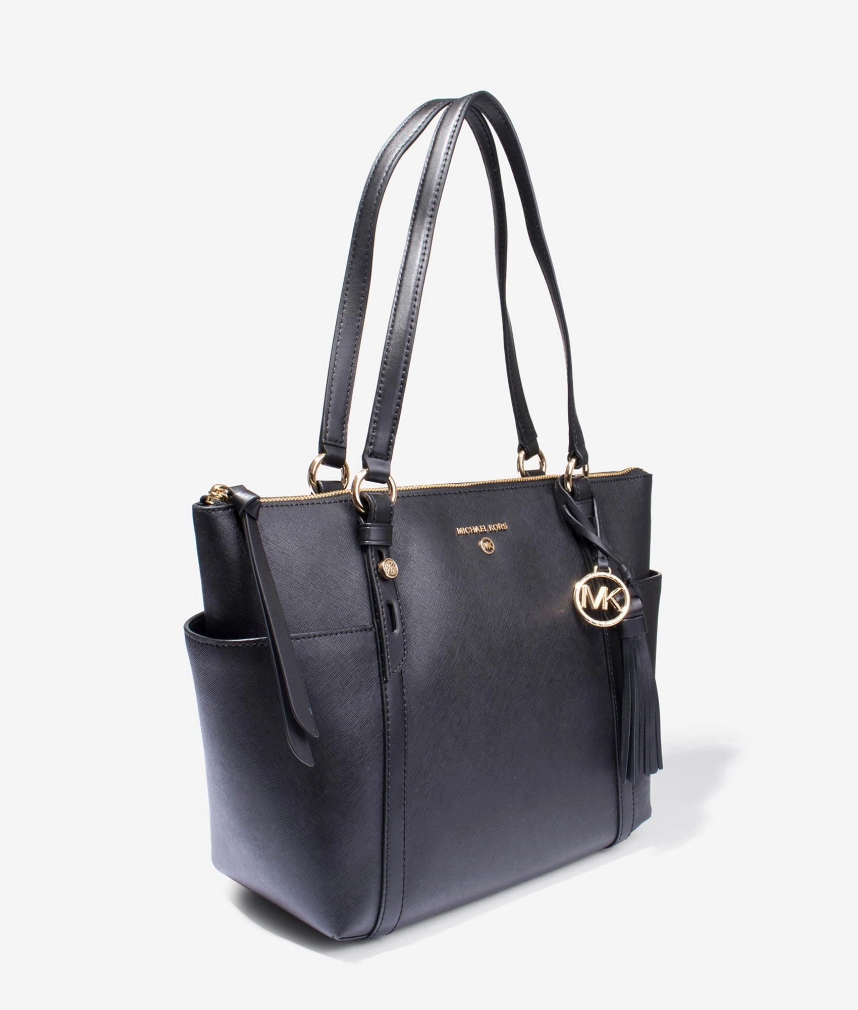 Sullivan medium zip tote in black