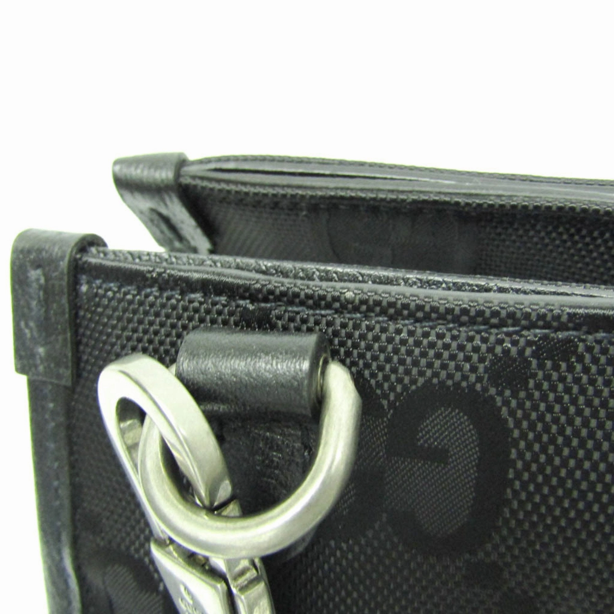 Sustainable Synthetic Shoulder Bag with Adjustable Strap