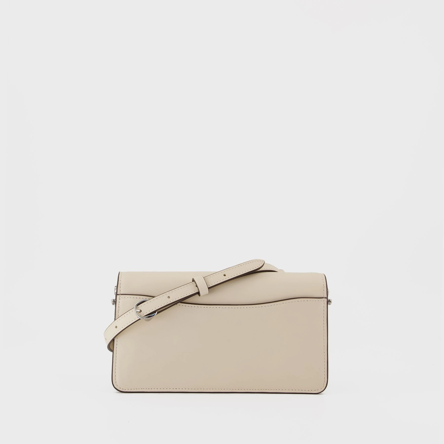 Tabby Chain Clutch Crossbody - Coach - Canvas - White