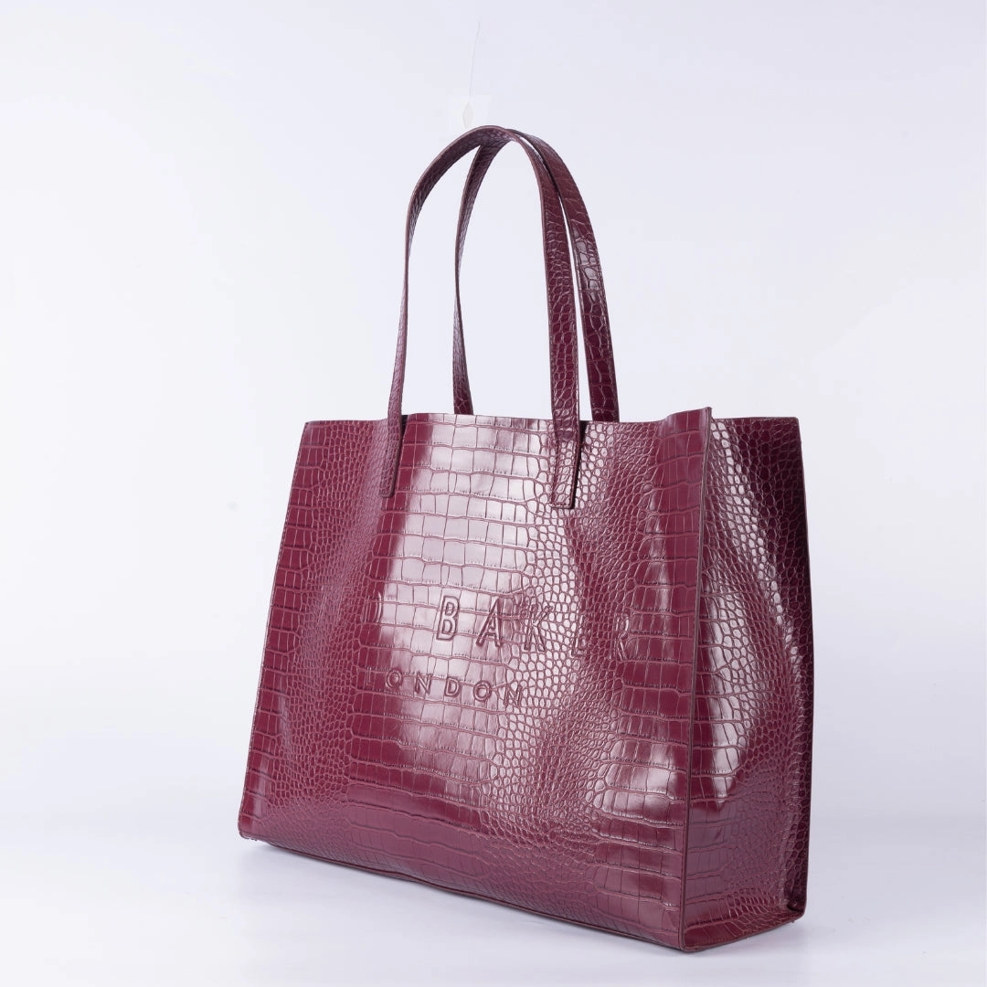 Ted Baker Allicon Mock Croc Icon Tote Bag
