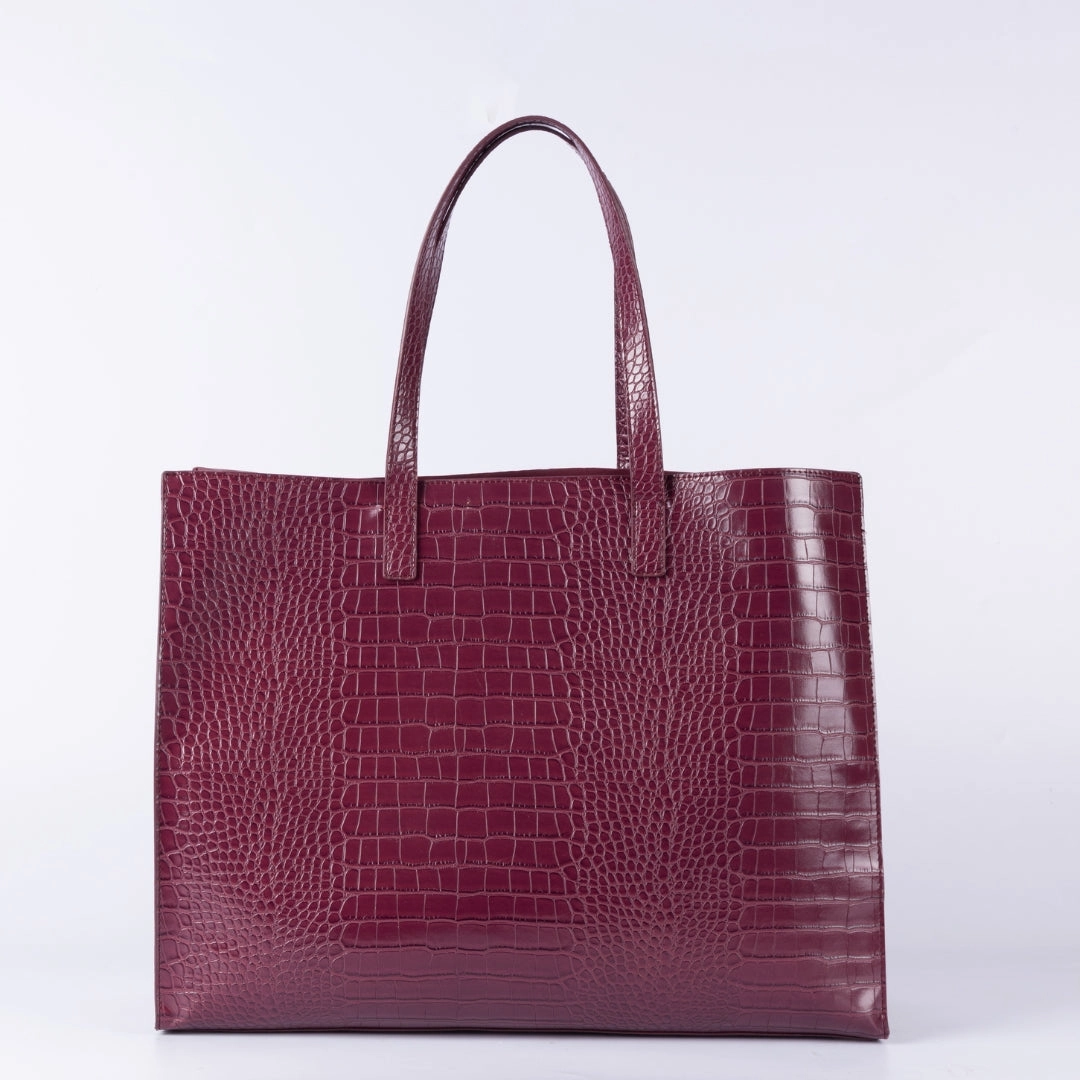 Ted Baker Allicon Mock Croc Icon Tote Bag