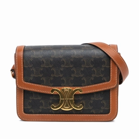 Teen Coated Canvas Triomphe Crossbody