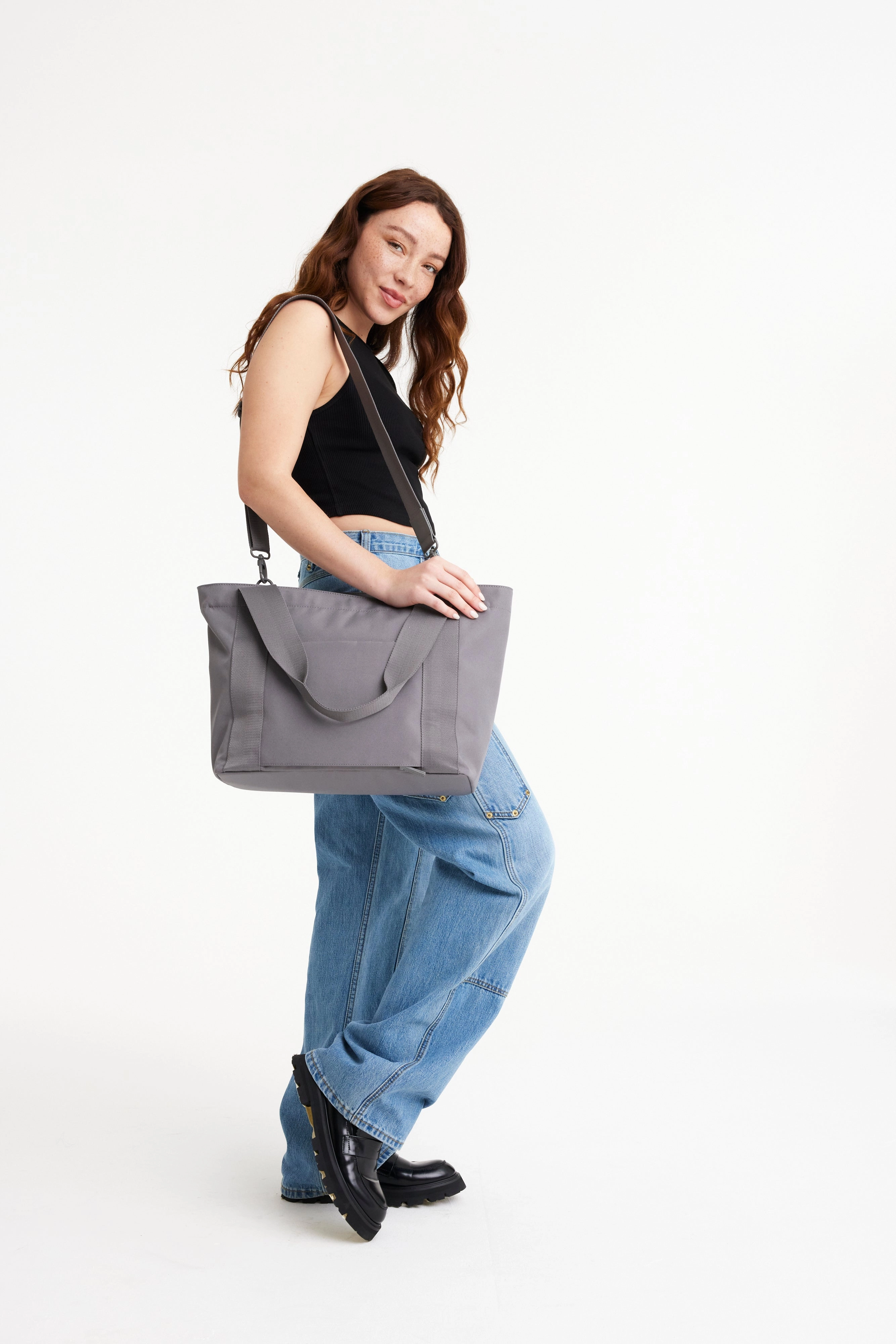 The BISics Tote in Grey