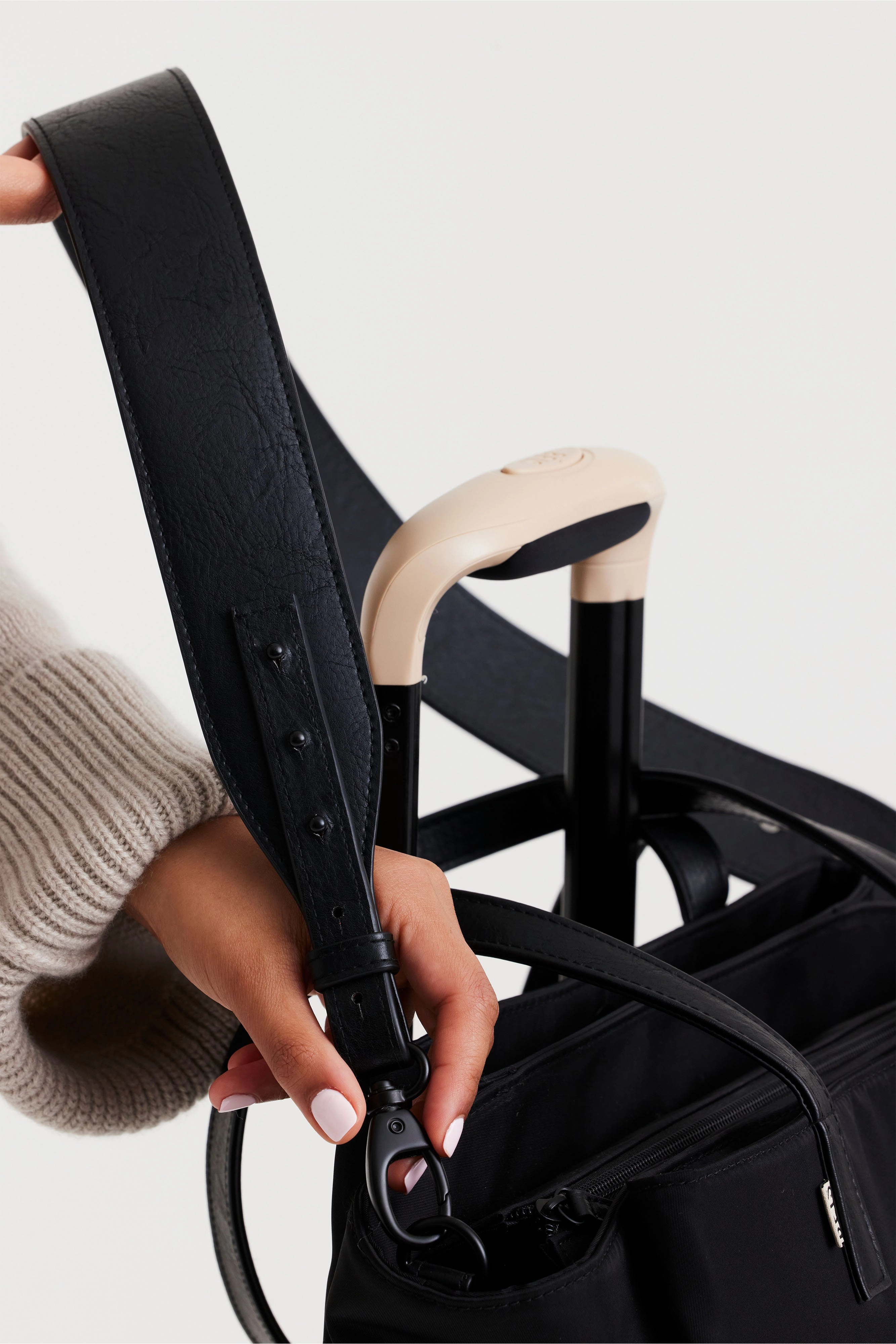The Commuter Tote in Black
