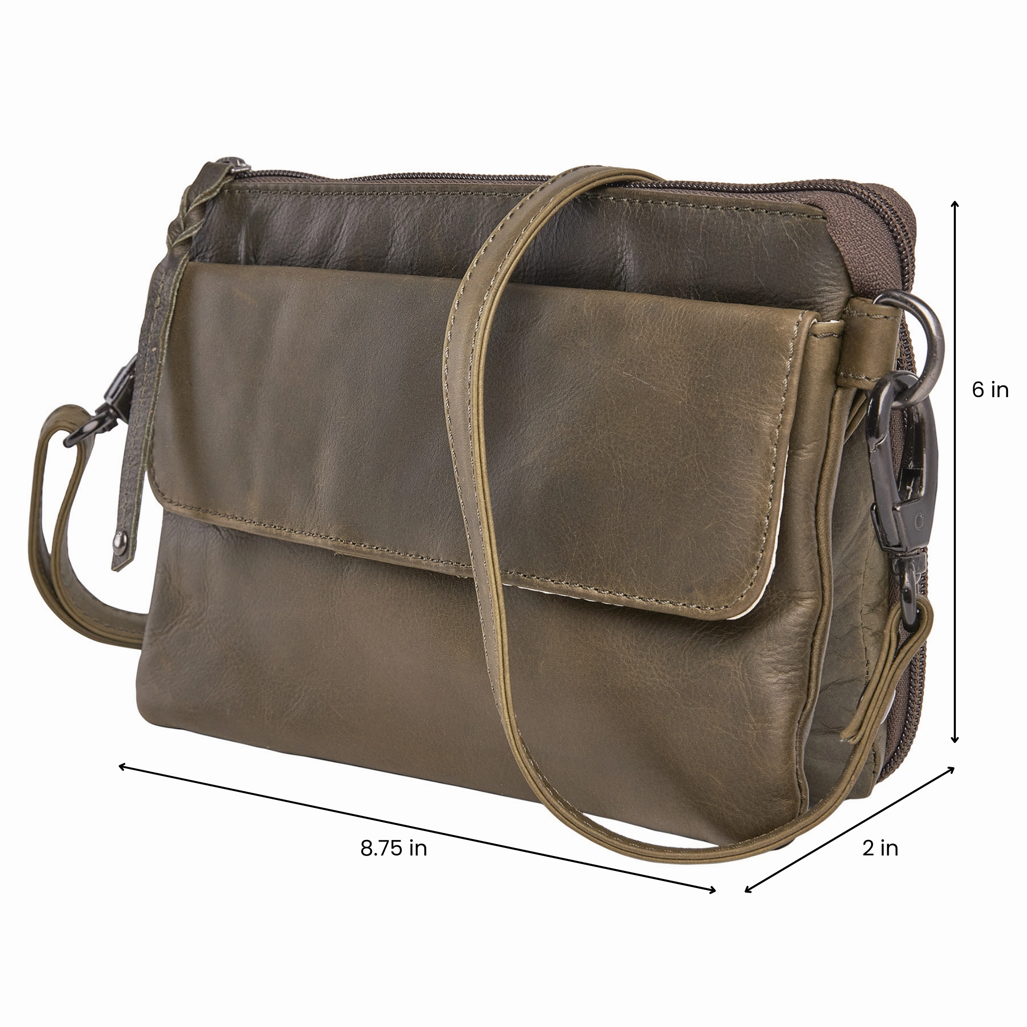 The Concealed Carry Natasha Crossbody by Lady Conceal