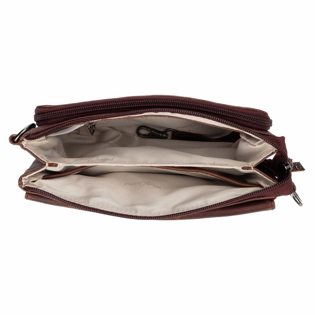 The Concealed Carry Natasha Crossbody by Lady Conceal
