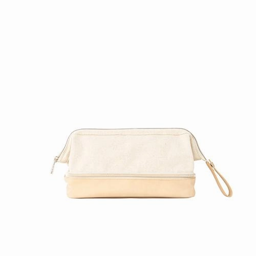 The Dopp Kit in Beige