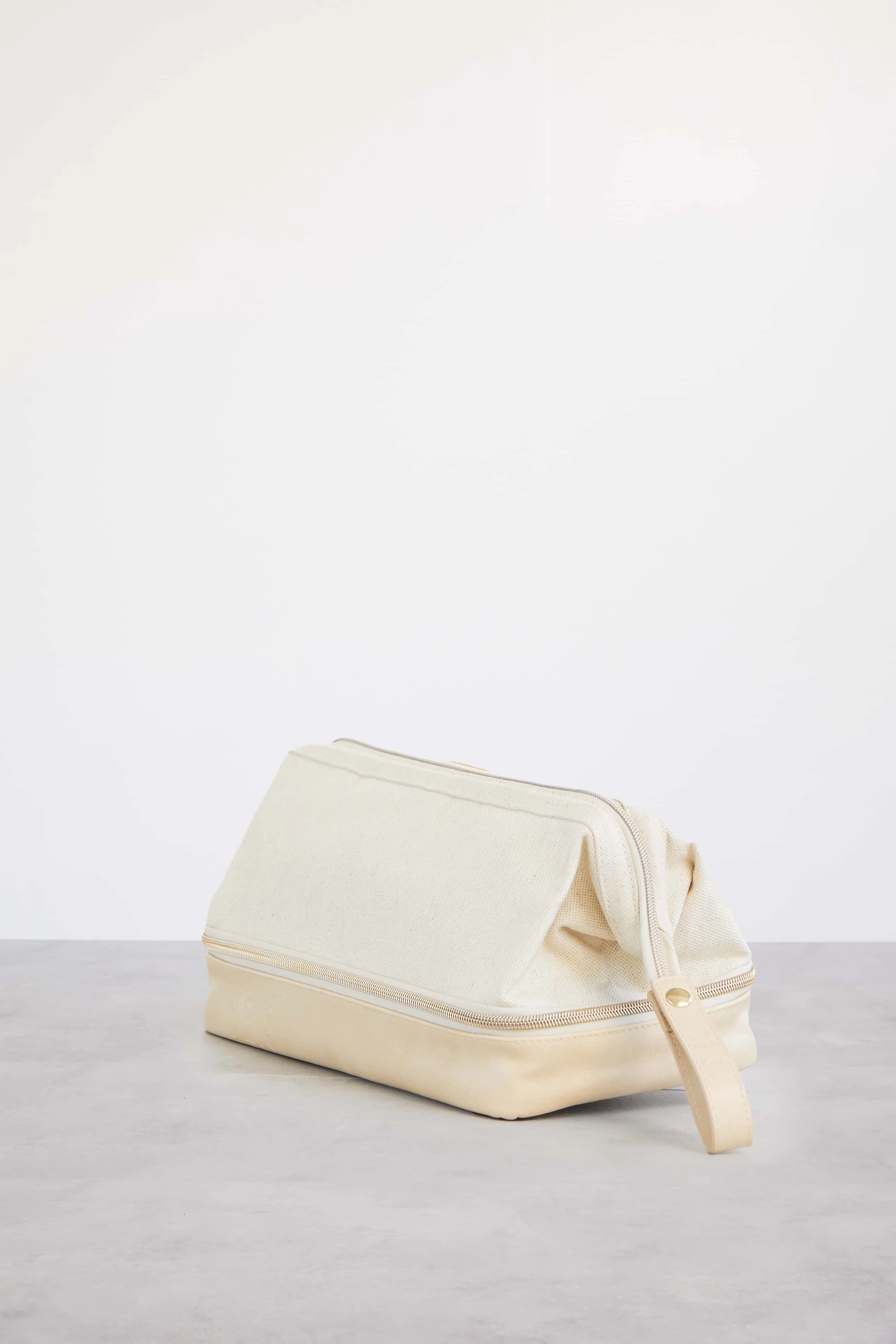 The Dopp Kit in Beige