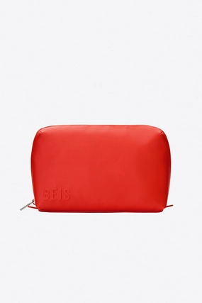 The Medium Cosmetic Pouch in Flame