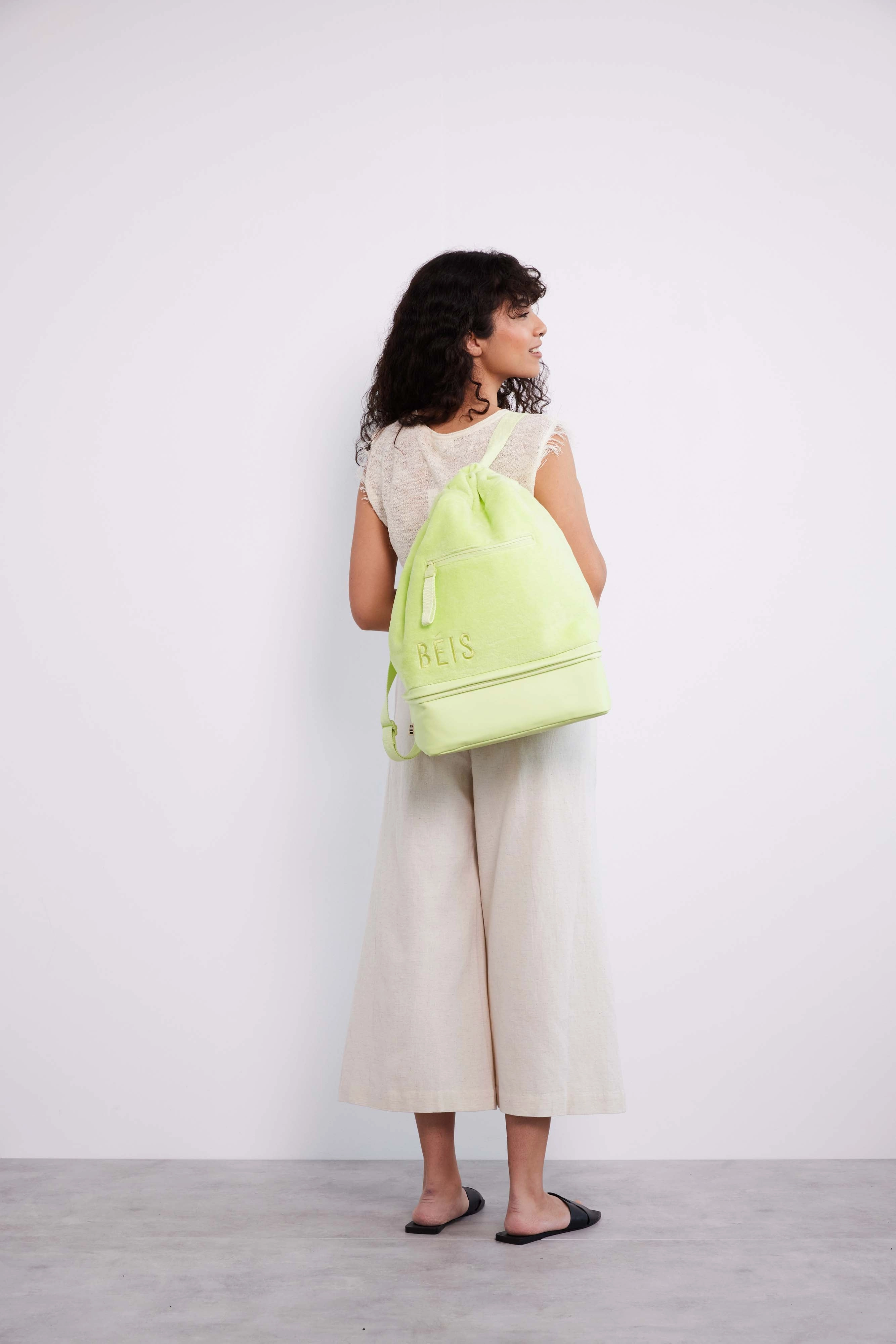 The Terry Backpack Cooler in Citron