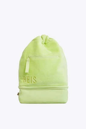 The Terry Backpack Cooler in Citron