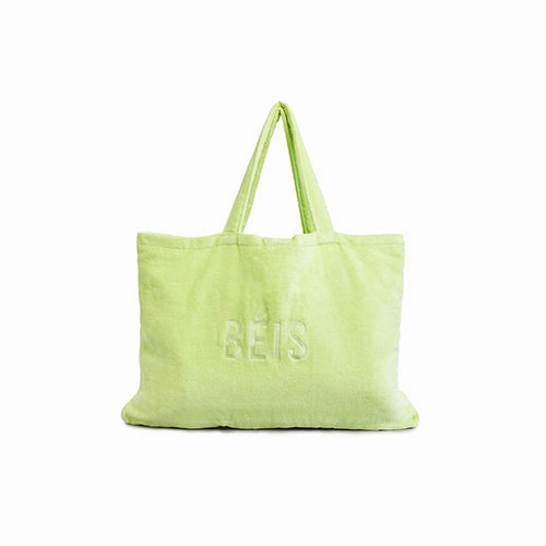 The Terry Towel Tote in Citron