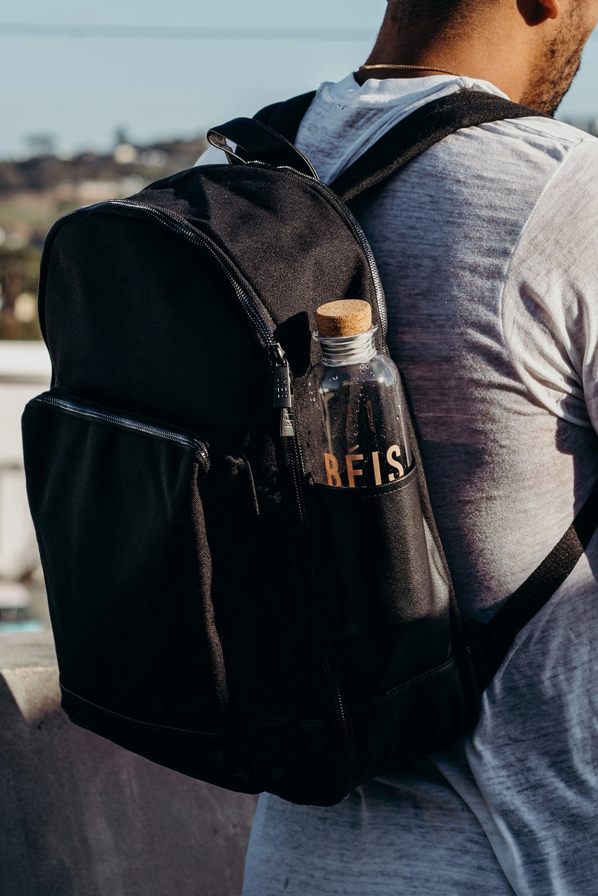 The Travel Backpack in Black