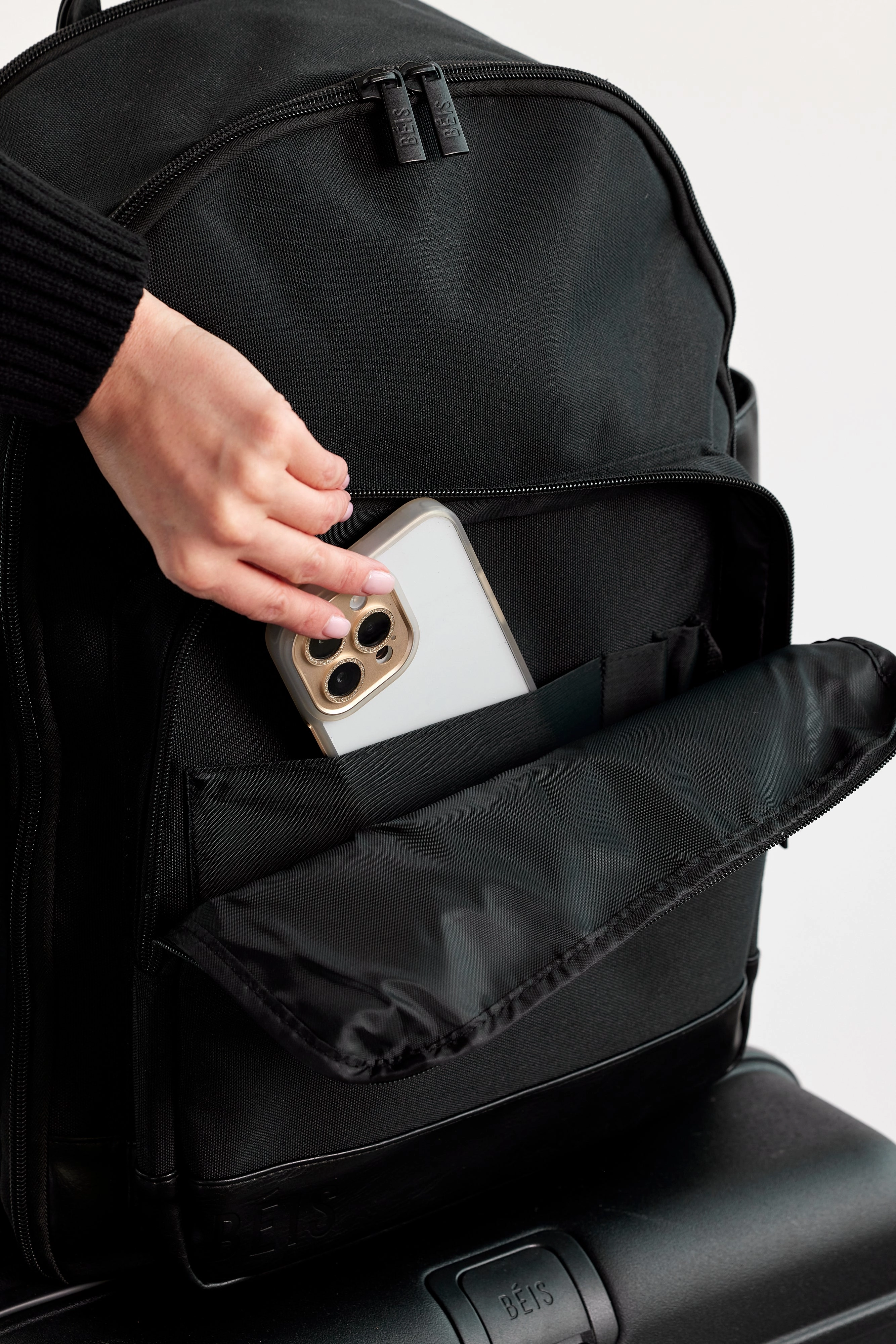 The Travel Backpack in Black