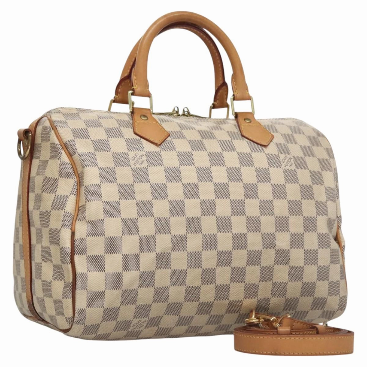 Timeless Canvas Satchel with Dust Bag and Shoulder Strap
