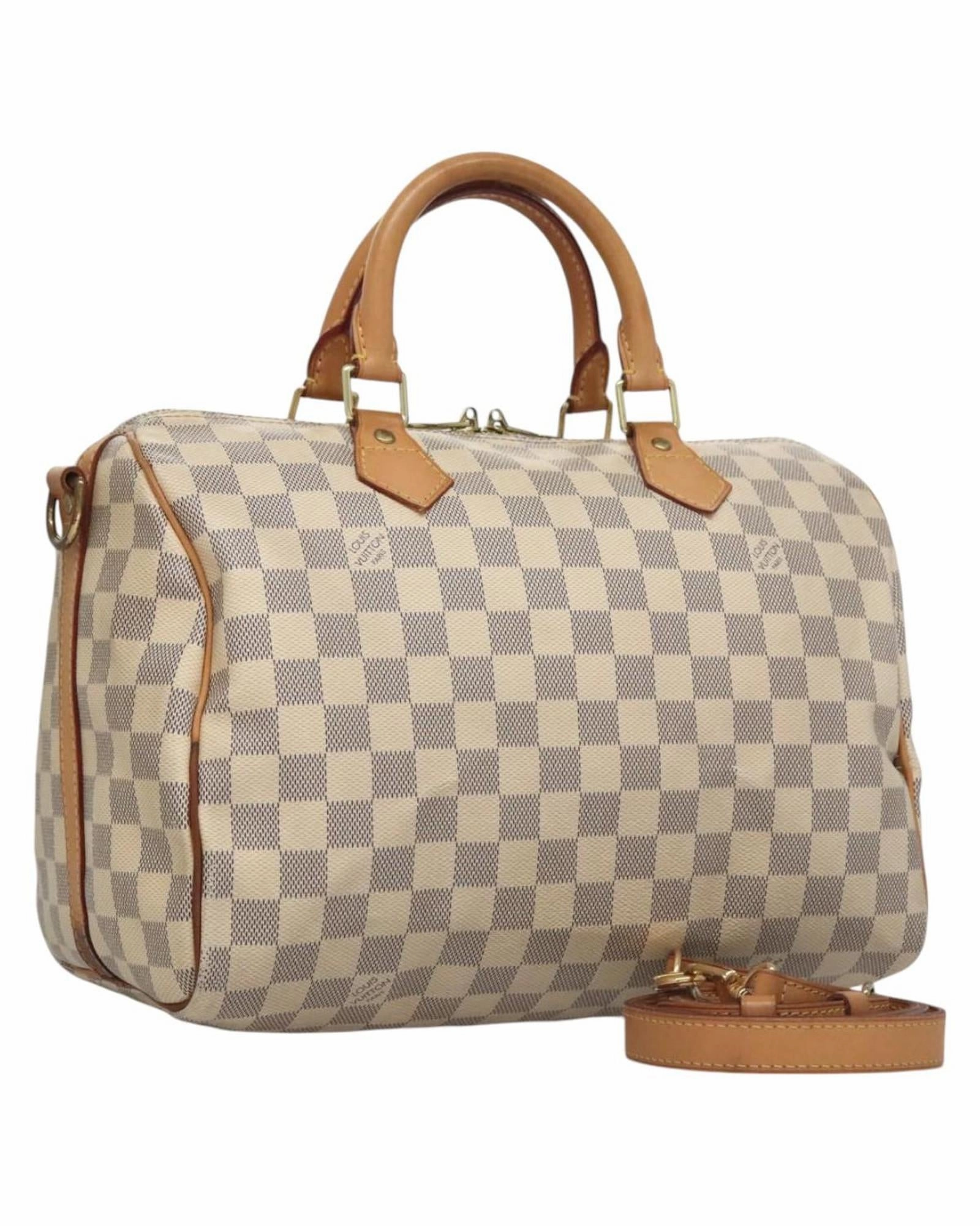 Timeless Canvas Satchel with Dust Bag and Shoulder Strap