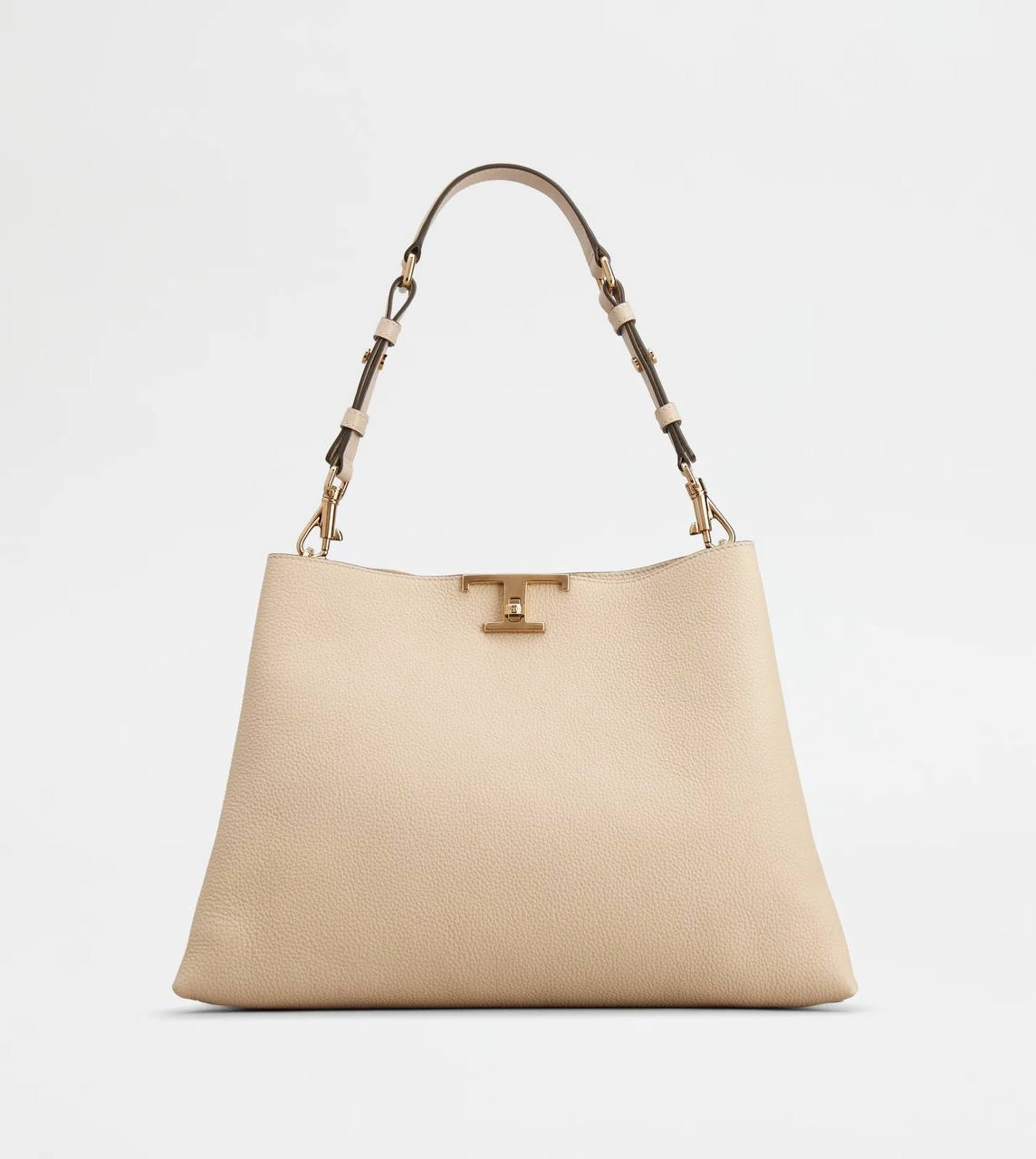 Tods T Timeless Shoulder Bag in Leather Medium