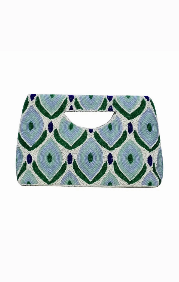 Top Handle Beaded Bag
