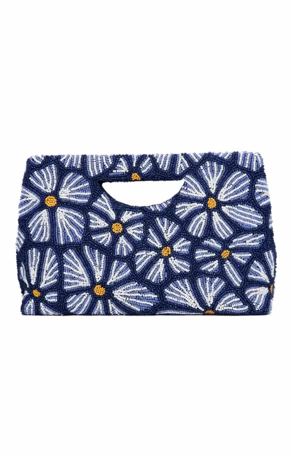 Top Handle Beaded Bag