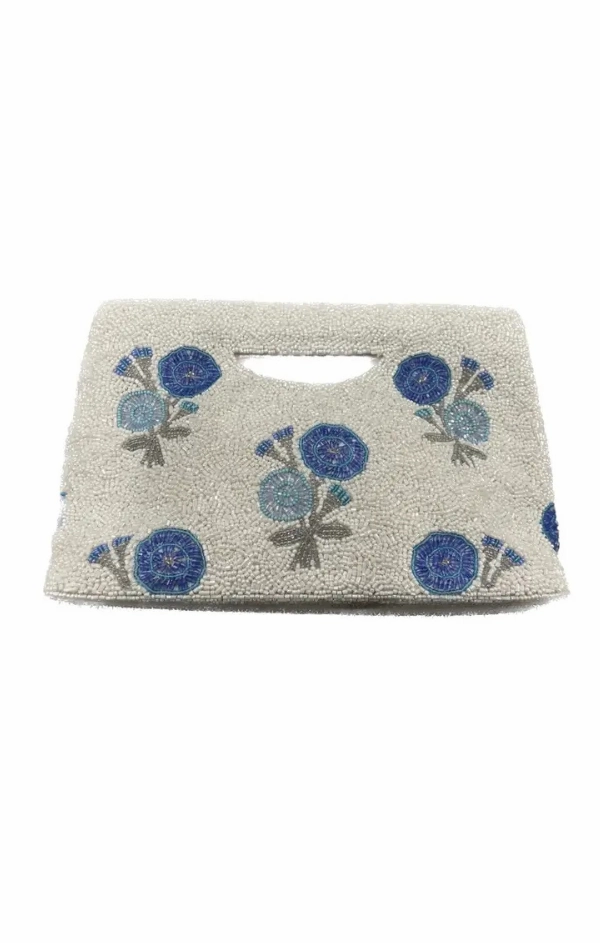 Top Handle Beaded Bag