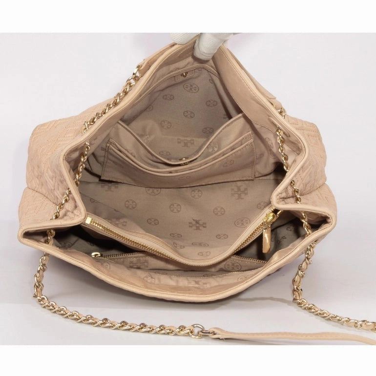 Tory Burch Marion Diamond Quilted Tote