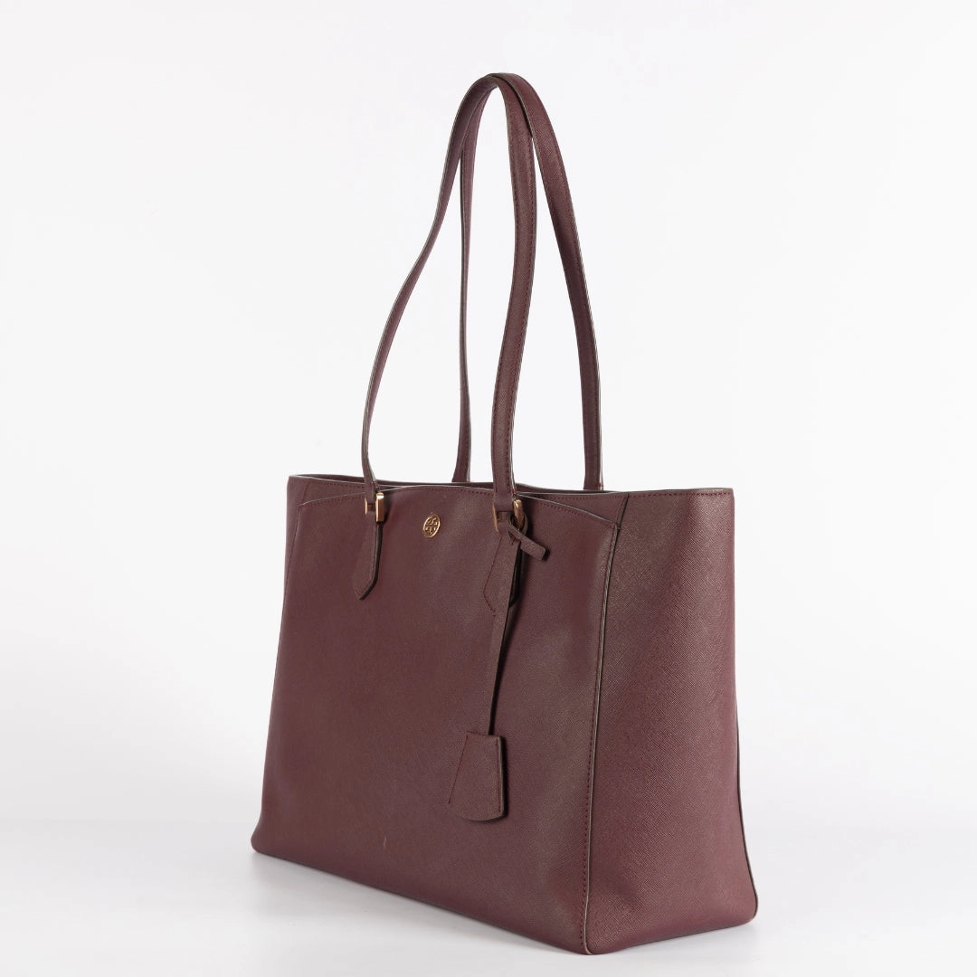 Tory Burch Robinson Saffiano Leather Tote