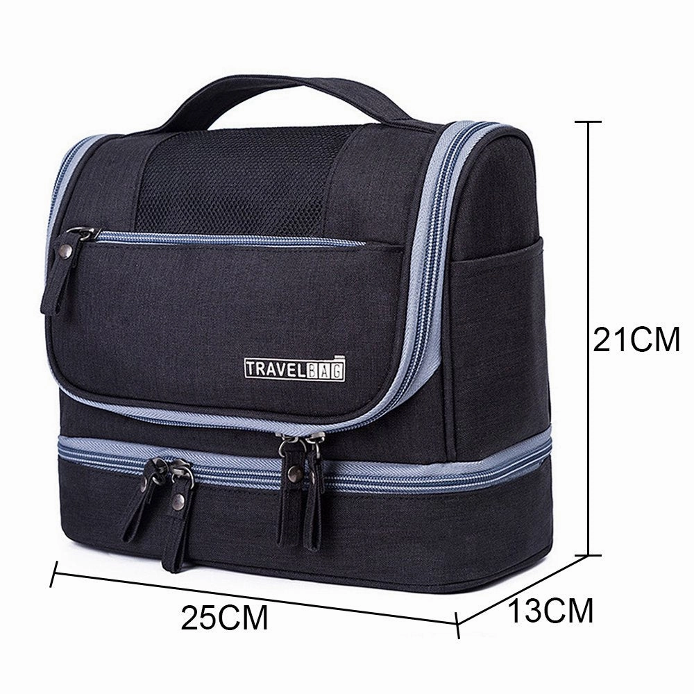 Travel Toiletry Bag Cosmetic Make up Organizer for Women and Men