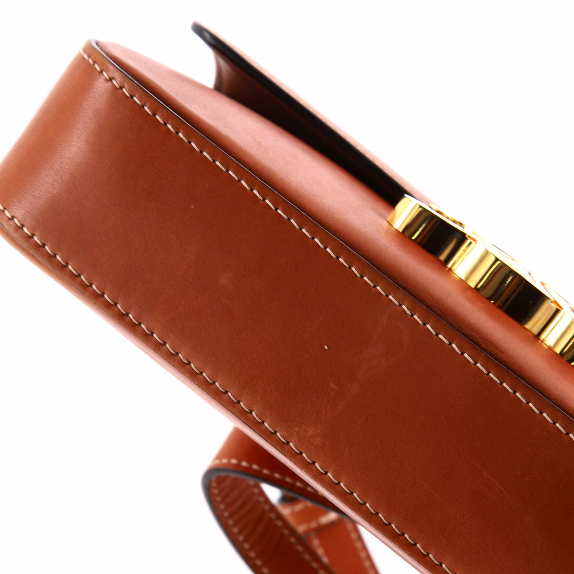 Triomphe East-West Shoulder Bag Smooth Calfskin