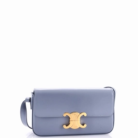 Triomphe East-West Shoulder Bag Smooth Calfskin