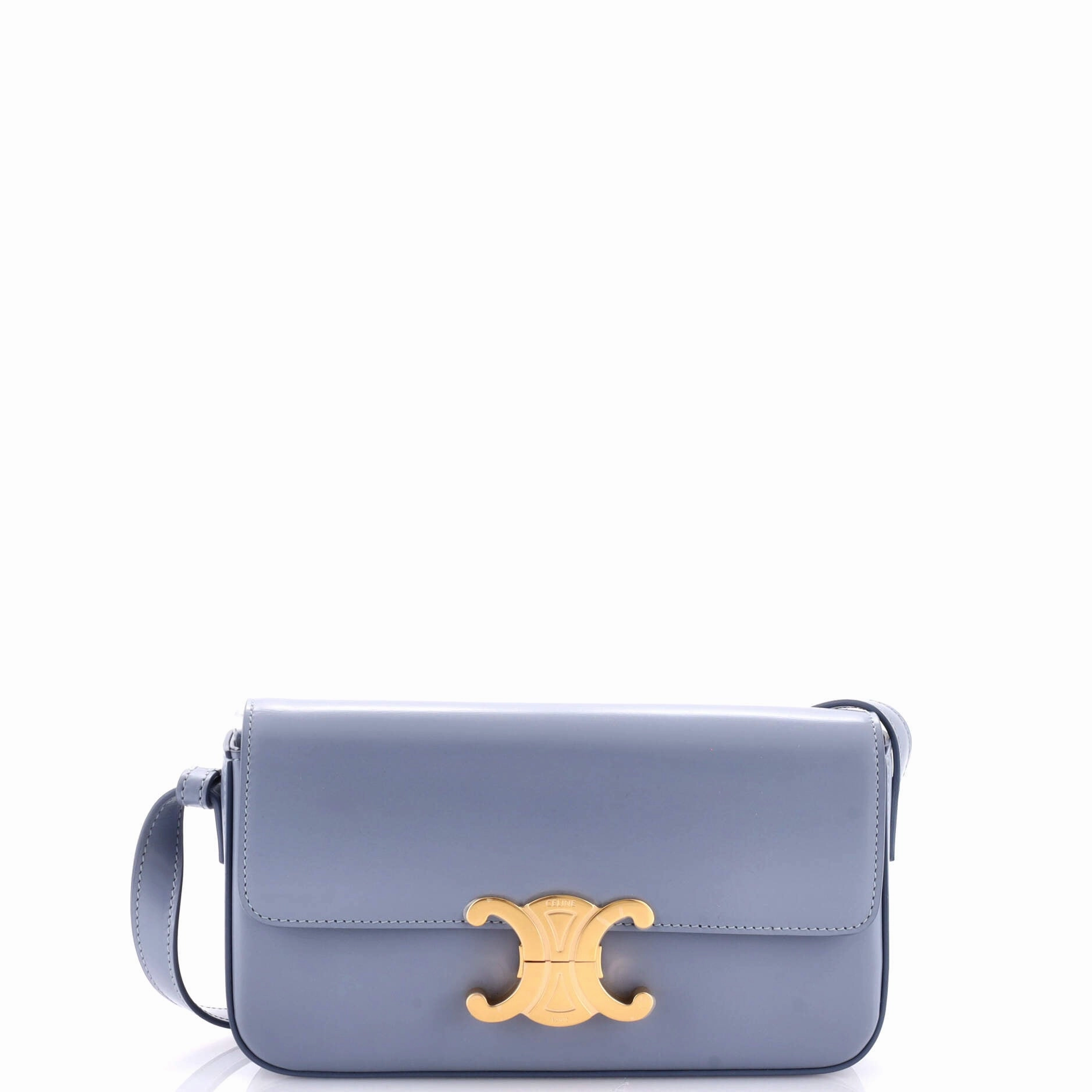 Triomphe East-West Shoulder Bag Smooth Calfskin